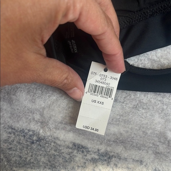 Aerie Black One Piece Swimwear with Supportive Straps - Picture 4 of 4